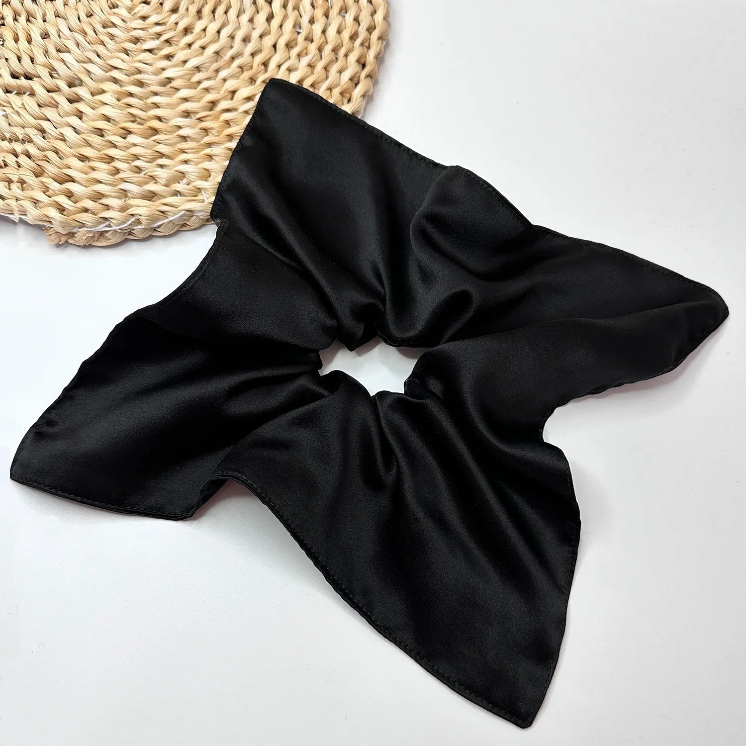 Silk French Scrunchie | Premium Hair Accessory
