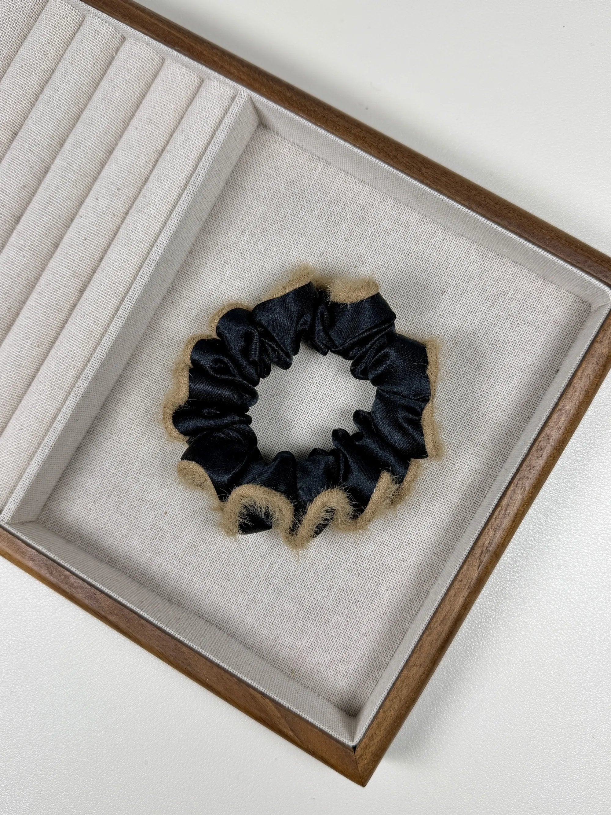 Silk Hair Tie | Color Block Design