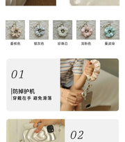 Silk Cloud Scrunchie | Wrist Strap