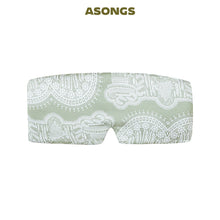 Sage Green Lace Print