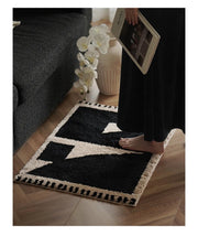 Geometric Area Rug | Anti-Slip Entryway Mat
