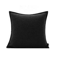 Solid Black 50x50+1cm