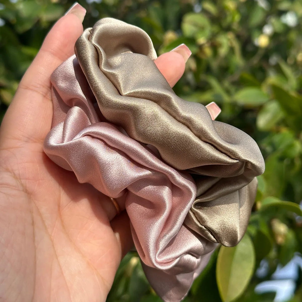 Silk Hair Tie Set | 6-Piece Combo