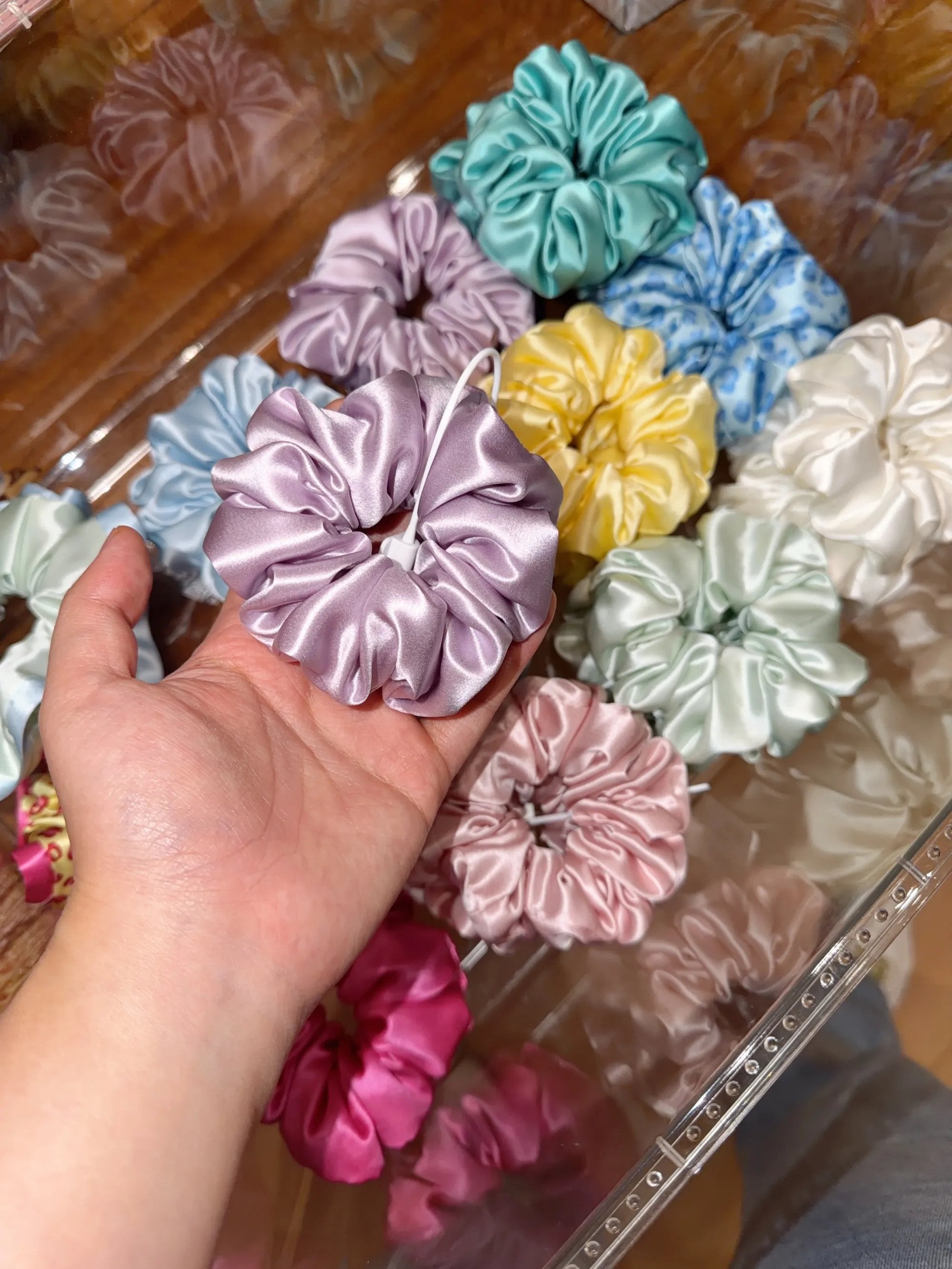 Silk Organza Hair Tie | Premium Set