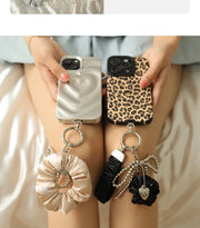 Silk Cloud Scrunchie | Wrist Strap