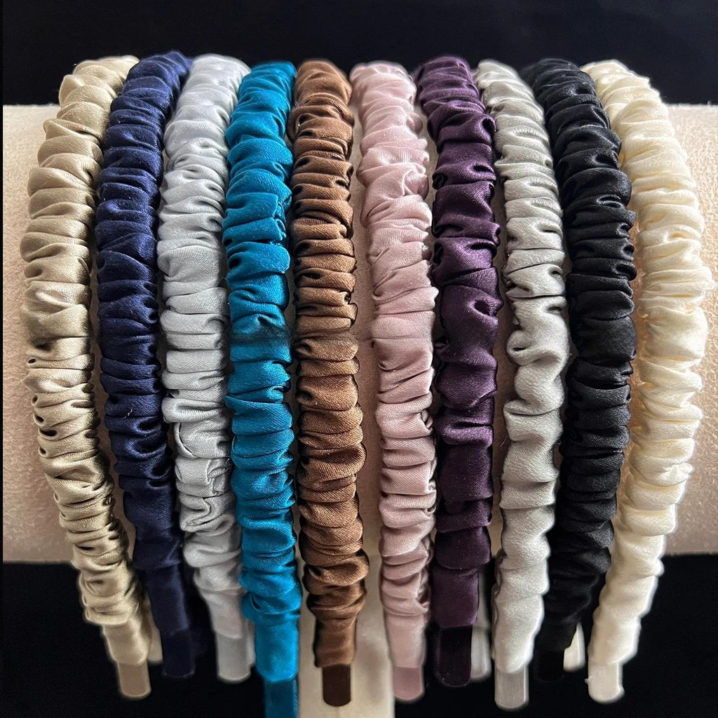 Mulberry Silk Hair Clip | 1cm Band