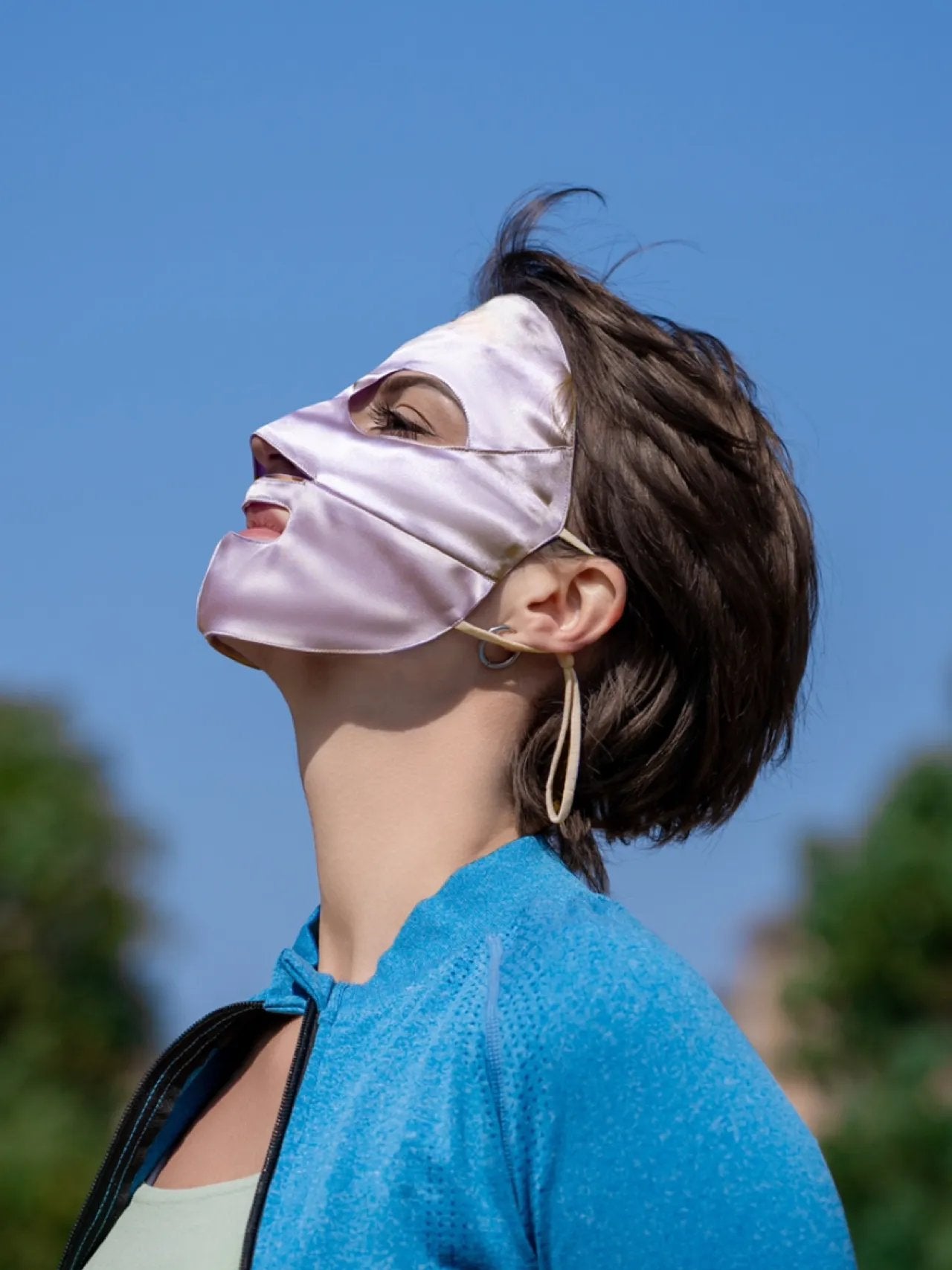 Premium Sleep Mask | Open Mouth Design