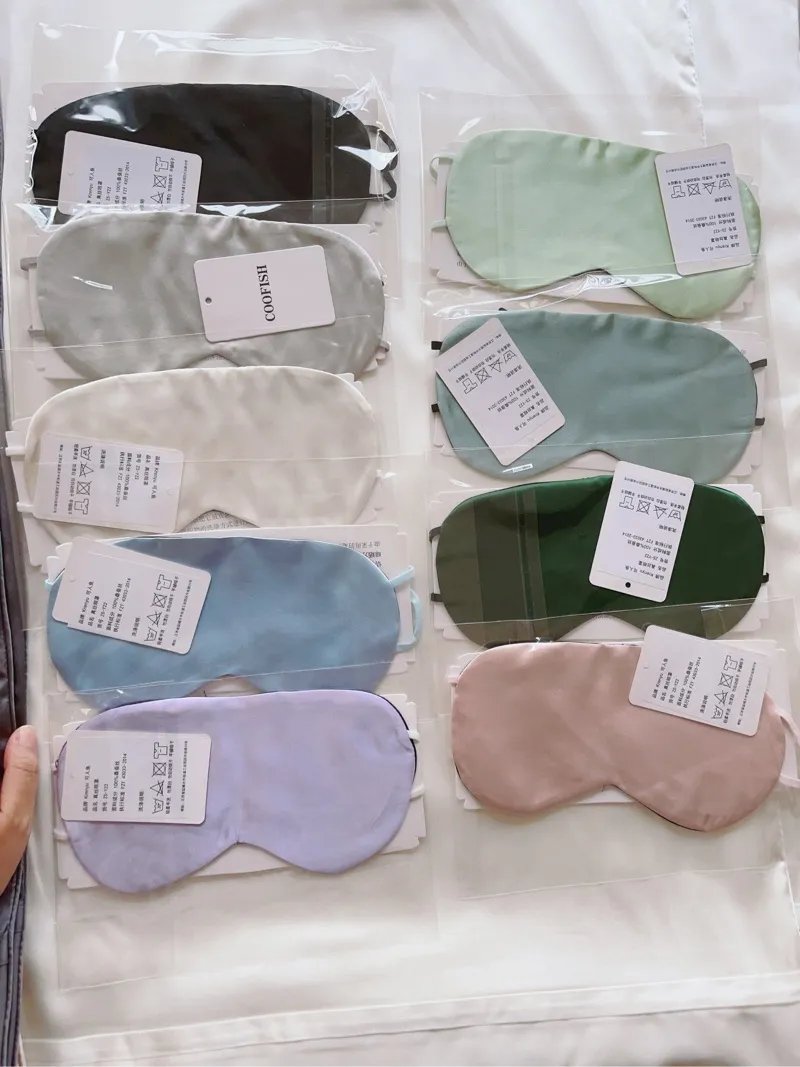 Silk Sleep Eye Mask | Premium Round Design