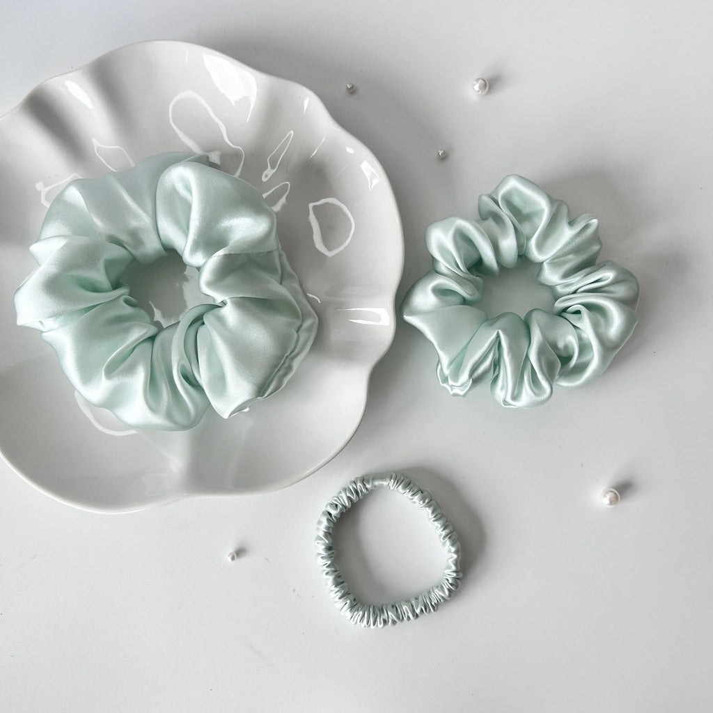 Pure Silk Hair Tie Set | Multi-Size