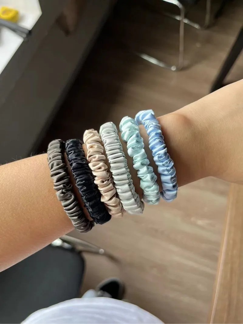 Pure Silk Hair Tie | 1cm x 22-25mm